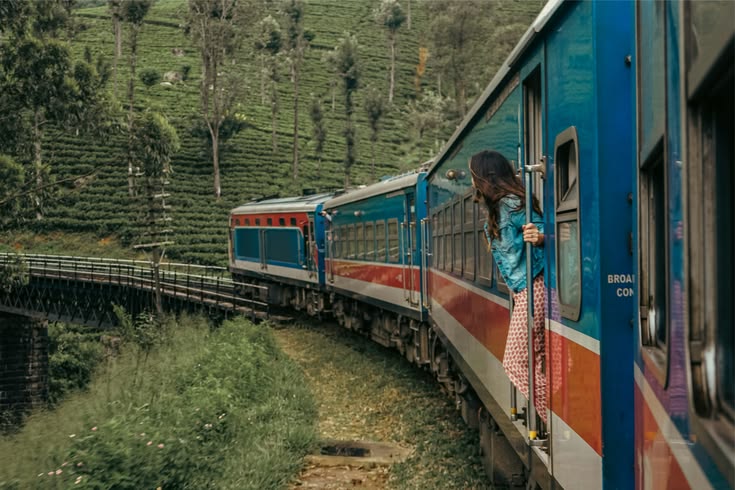 Hill Country Train in Sri Lanka