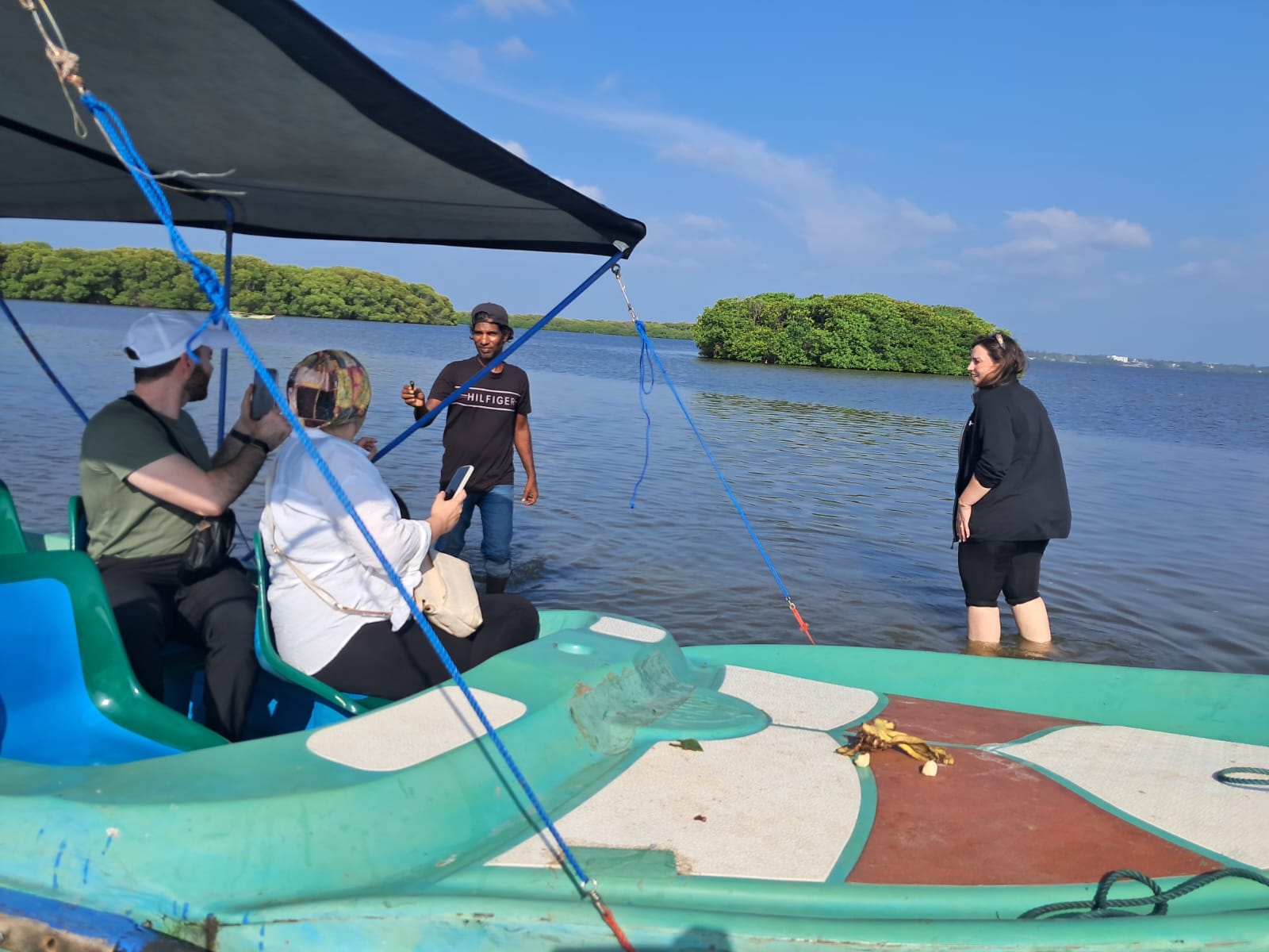 Lagoon boat ride, Sri Lanka