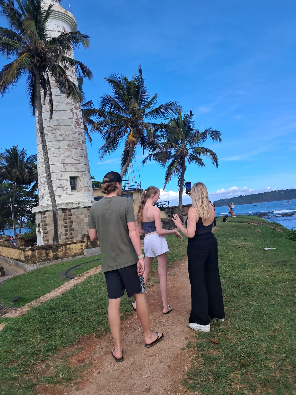 Galle Fort lighthouse walk, Sri Lanka