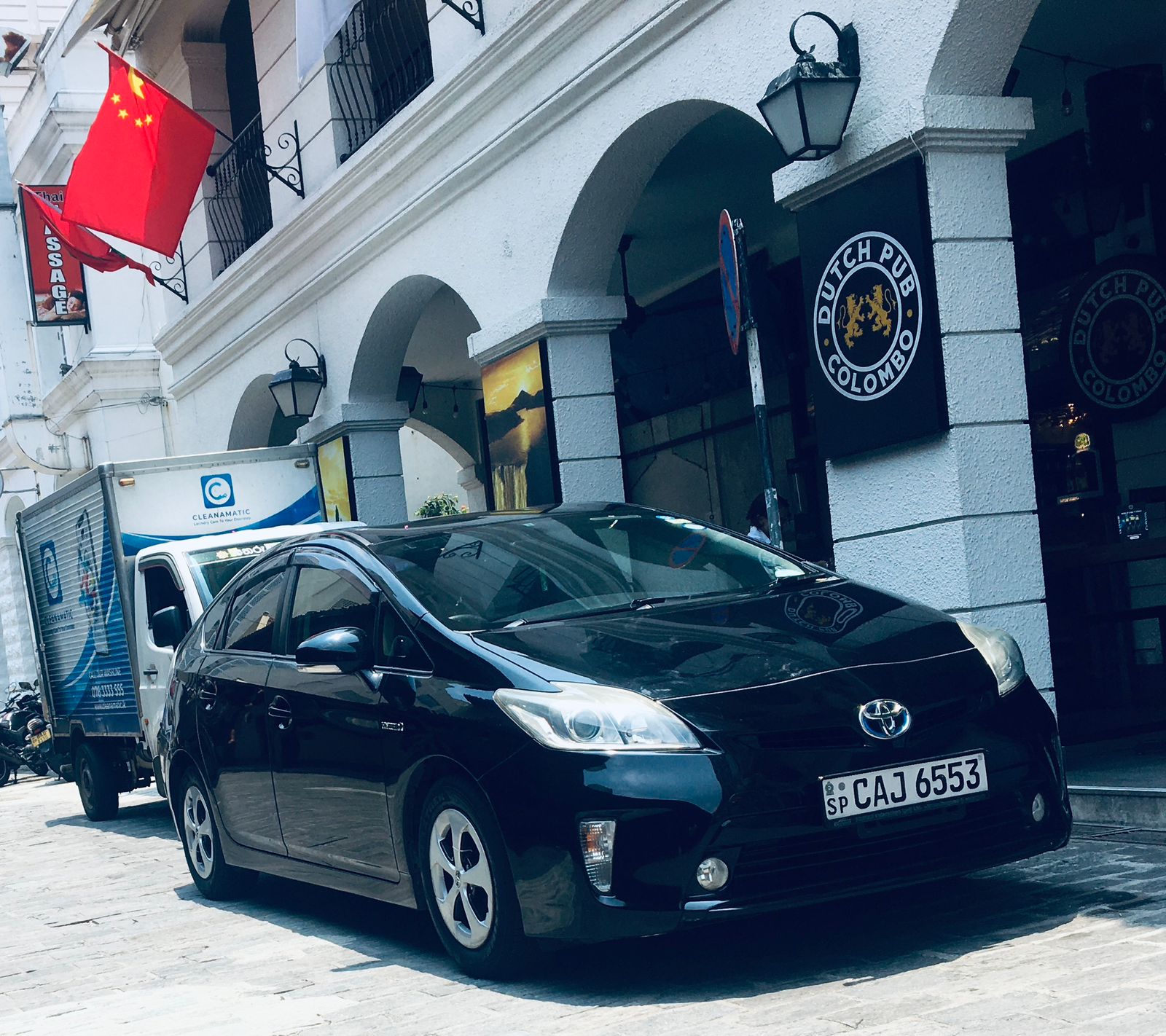 Prius — Lankenza Tours fleet vehicle in Sri Lanka
